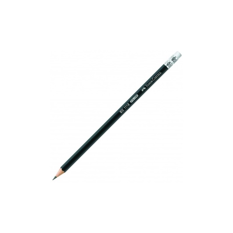 Ołówek 1112 Hb Z Gumką (12 Szt.) Fc111200  Blacklead Faber-Castell