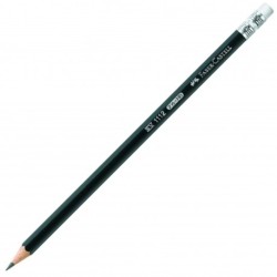 Ołówek 1112 Hb Z Gumką (12 Szt.) Fc111200  Blacklead Faber-Castell
