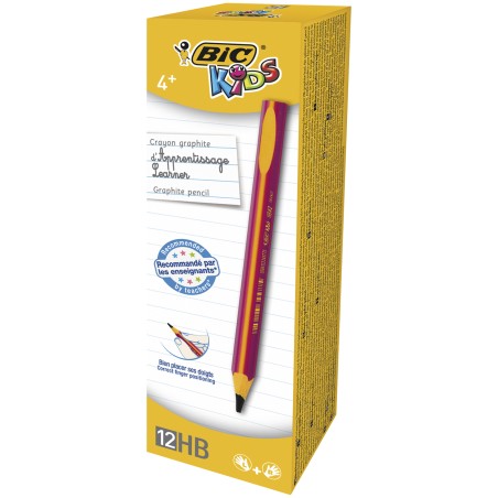 Ołówek Bez Gumki Bic Kids Evolution Hb, Różowy, 919263