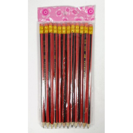 Ołówek Z Gumką Hb (12Szt) Amalp1601 S-918