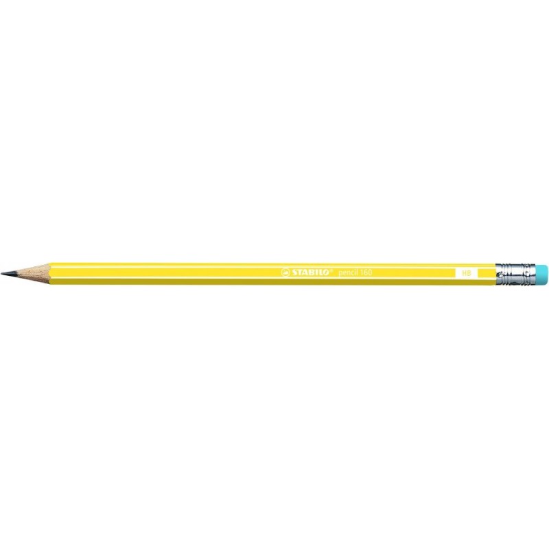 Ołówek 160 Z Gumką Hb Yellow Stabilo 2160/05-Hb