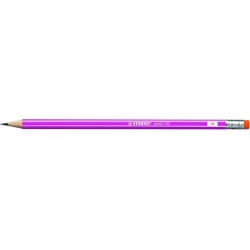 Ołówek 160 Z Gumką Hb Pink Stabilo 2160/01-Hb