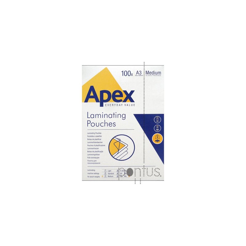 Apex Folie Do Laminacji A3 Medium Op. 100Szt. 6003401 Fellowes Sale