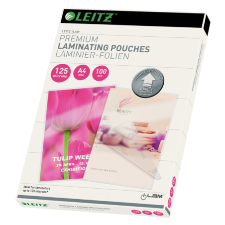 Folia Do Laminacji Leitz Udt A4 125 Mic. , 100 Szt., 74810000