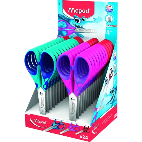 Nożyczki Essentials Soft Szkolne 13 Cm Maped 464412