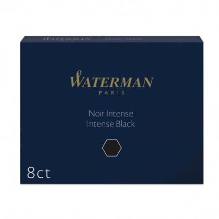 Naboje Standard Waterman (8Szt.) Czarny, S0110850