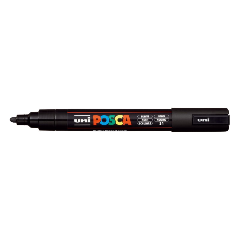 Marker Z Tuszem Pigmentowym Pc-5M Czarny Posca Unpc5M/Dca