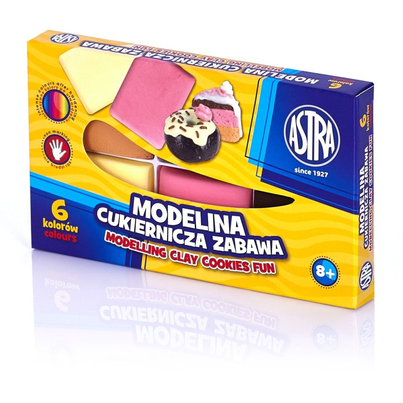 Modelina Cukiernicza Zabawa 6 Kolorów Astra, 304114001