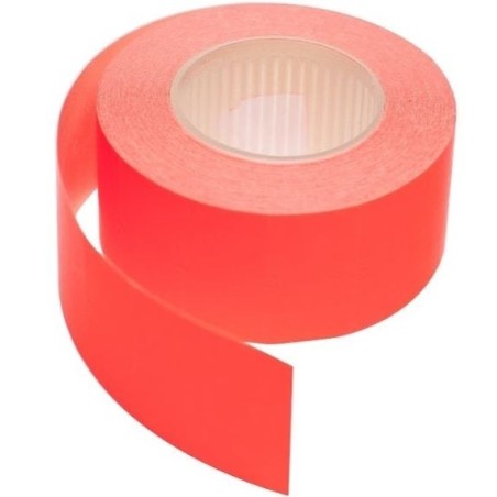 Taśma Do Metkownicy 1Rzędowa 22X12Mm Prosta Czerwona