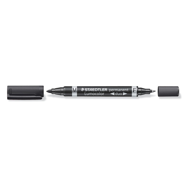 Foliopis Lumocolor Duo Czarny 348-9 Staedtler