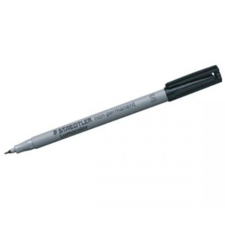 Foliopis Lumocolor, S, Zmywalny, Czarny, Staedtler S 311-9