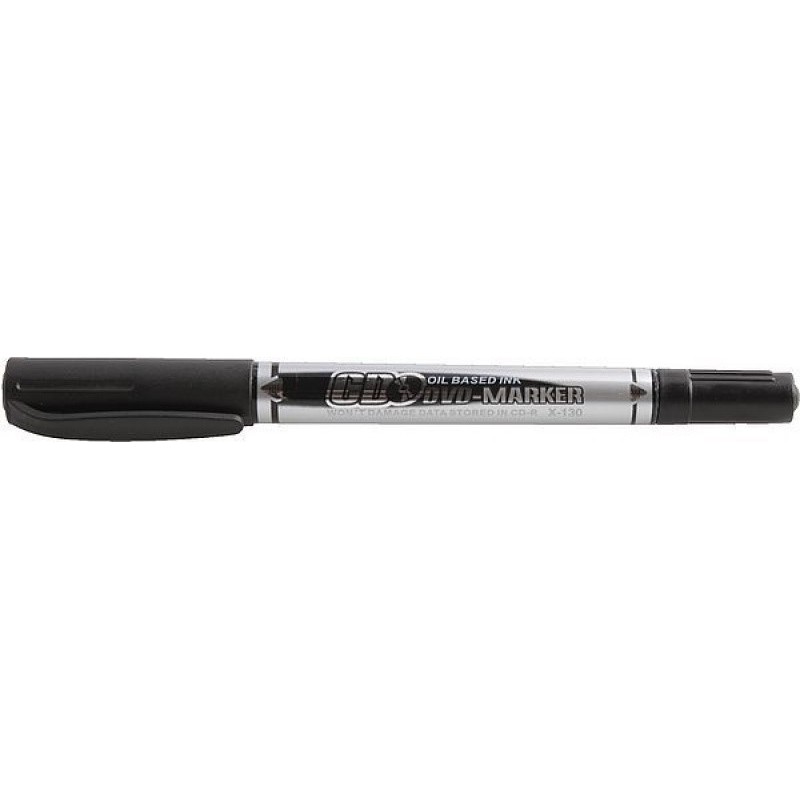 Marker Do Cd Dwustronny Open X-130 Czarny