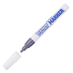 Munhwa Marker Olejowy  4 Mm Srebrny 96105