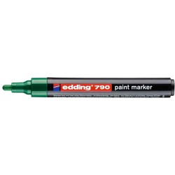 Marker Lakierowy Okrągła Końcówka 2-3 Mm Zielony Edding 790/004/Zi