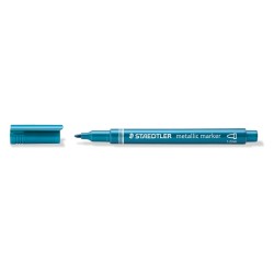 Marker Metaliczny Metallic Marker, Okrągła Końcówka, Niebieski, Staedtler S 8323-373