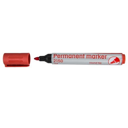Marker Permanentny 2150 Czerwony 110166 D.rect