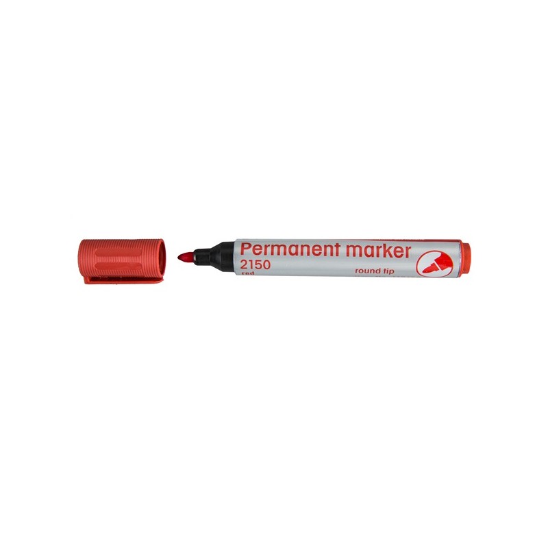 Marker Permanentny 2150 Czerwony 110166 D.rect