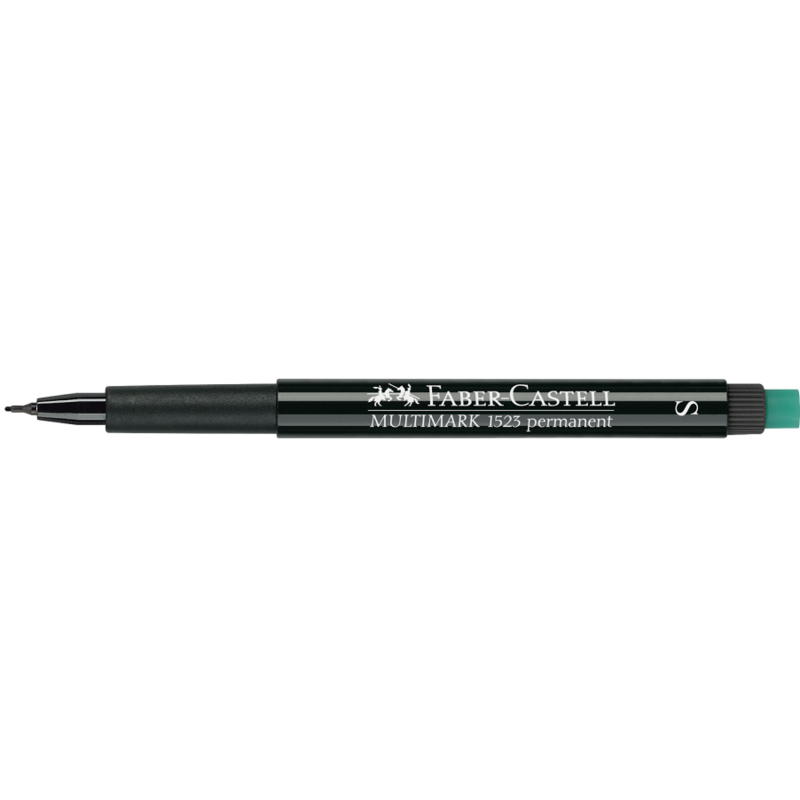 Foliopis Z Gumką Ohp Multimark S 0.4 Czarny 152399  Faber-Castell