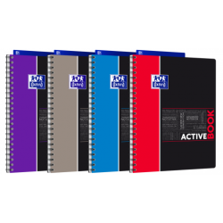 Kołonotatnik A4 80 Kartek, Kratka / Tagi, Student Activebook, Oxford, 400019520