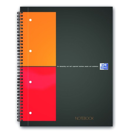 Kołonotatnik A4 80 Kartek, Kratka / Tagi, International, Oxford, 100103664