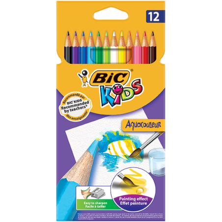 Kredki Ołówkowe Bic Kids Aquacouleur  8575614
