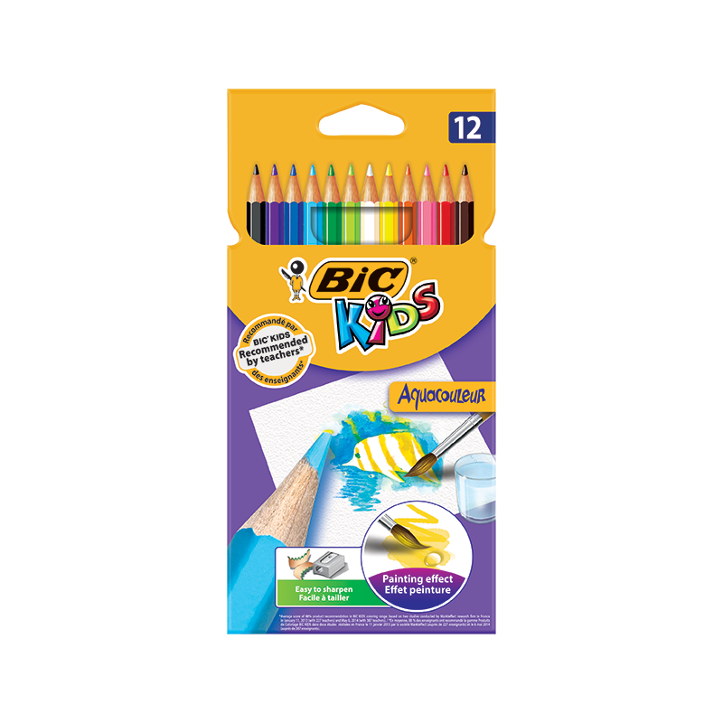 Kredki Ołówkowe Bic Kids Aquacouleur  8575614
