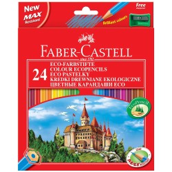Kredki Zamek 24Kolory Fc111224/120124 Op.kartonowe Faber-Castell