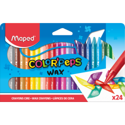 Kredki Colorpeps Świecowe 24 Kolorów 861013 Maped