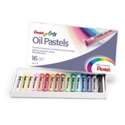 Pastele Olejne 16 Kolorów  Phn-16 Pentel