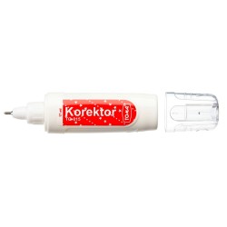Korektor W Płynie, Końcówka Metalowa, 17Ml Biały To-015 Toma