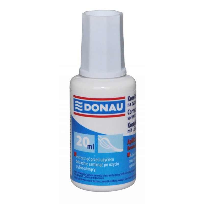 Korektor W Płynie Z Pędzelkiem 20Ml Donau 7615001-99