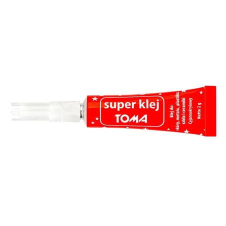Klej Uniwersalny Super-Toma, Cyjanoakrylanowy To 465 Przezroczysty 2 G