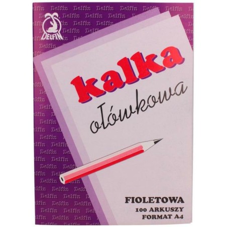 Kalka Ołówkowa A4/100 Ark. Delfin