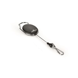 Mechanizm Ściągający Jojo Style 832701 Z Karabińczykiem Metalowy Czarny Durable