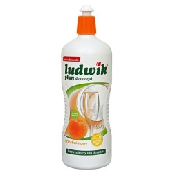 Ludwik Płyn Do Mycia Naczyń 900G Brzoskwiniowy Z Lanoliną 28256