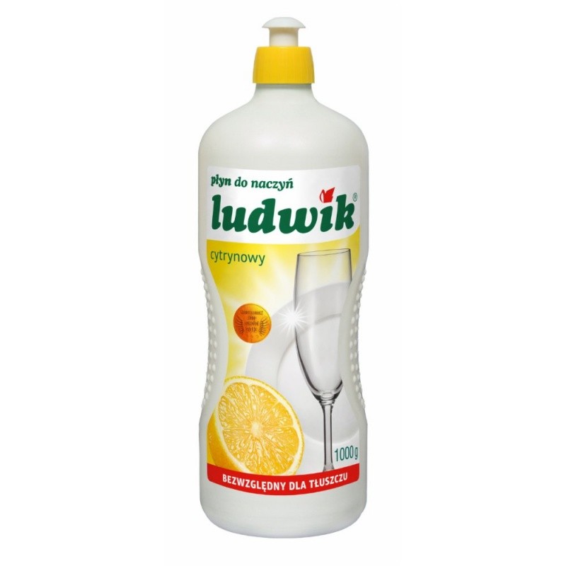 Ludwik Płyn Do Mycia Naczyń 900G Cytrynowy 28867