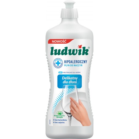 Ludwik Płyn Do Mycia Naczyń 900G Hipoalergiczny 028300