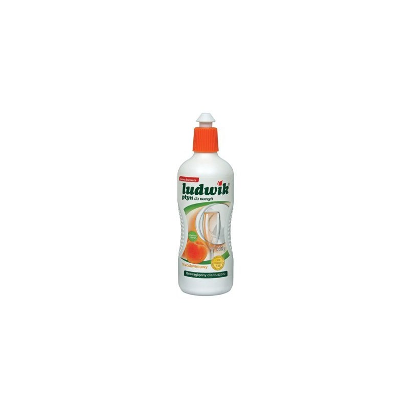Ludwik Płyn Do Mycia Naczyń 450G Brzoskwiniowy Z Lanoliną 28249