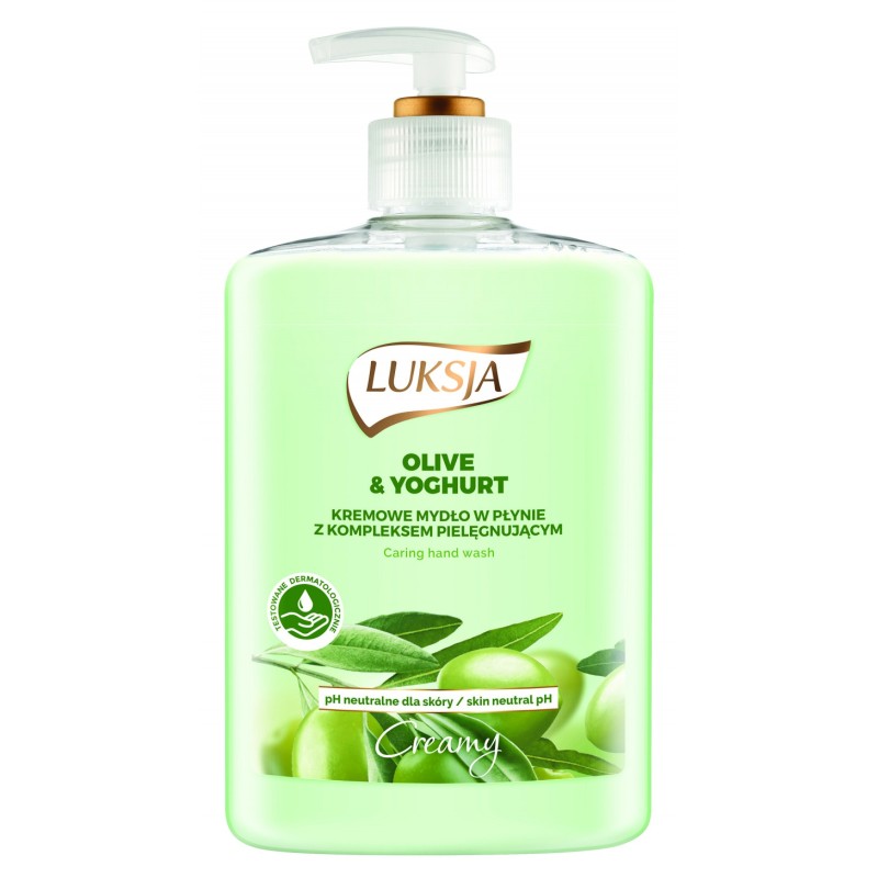 Luksja Mydło W Płynie Z Dozownikiem 500 Ml Olive&Yoghurt  8902