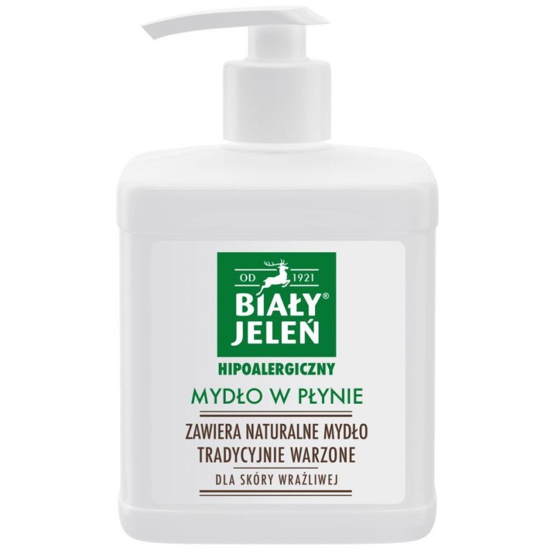 Biały Jeleń Mydło W Płynie Z Dozownikiem 500Ml  5597