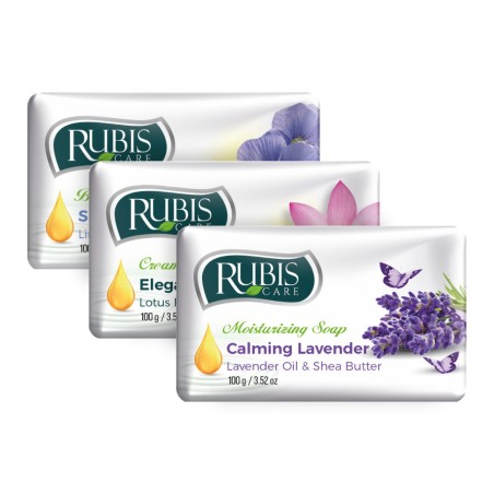 Mydło W Kostce Rubis Mix Zapachów 100G