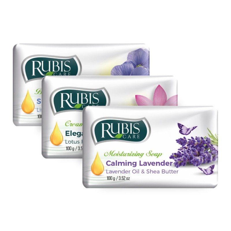 Mydło W Kostce Rubis Mix Zapachów 100G