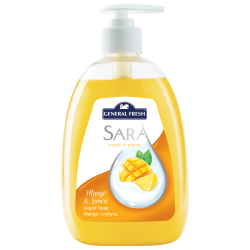 Mydło W Płynie Sara 500Ml Mango I Cytryna General Fresh  11021
