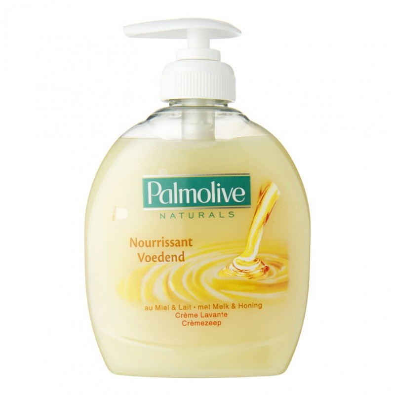 Palmolive Mydło W Płynie Z Dozownikiem 300Ml Mleko I Miód 13026