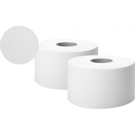 Papier Toaletowy Jumbo Comfort 270065 2 Warstwy 120M Biały Makulatura Puffo