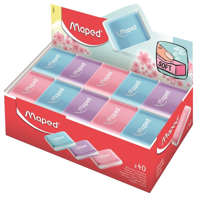 Gumka Essentials Soft Color Mix Kol. 112921 Maped