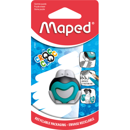 Gumka Croc Croc Żaba Niebieski 015901 Maped