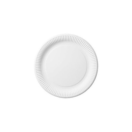Talerz Papierowy Biały 18Cm Tnp Op.100Szt Gramatura 230G 7500018