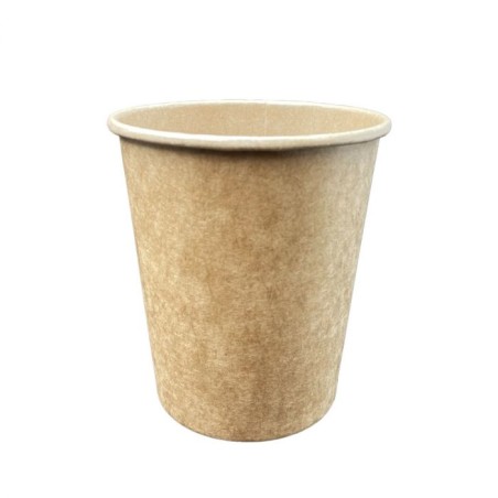 Kubek Papierowy Kraft 250Ml Brązowy (100) 27253