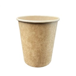 Kubek Papierowy Kraft 250Ml Brązowy (100) 27253